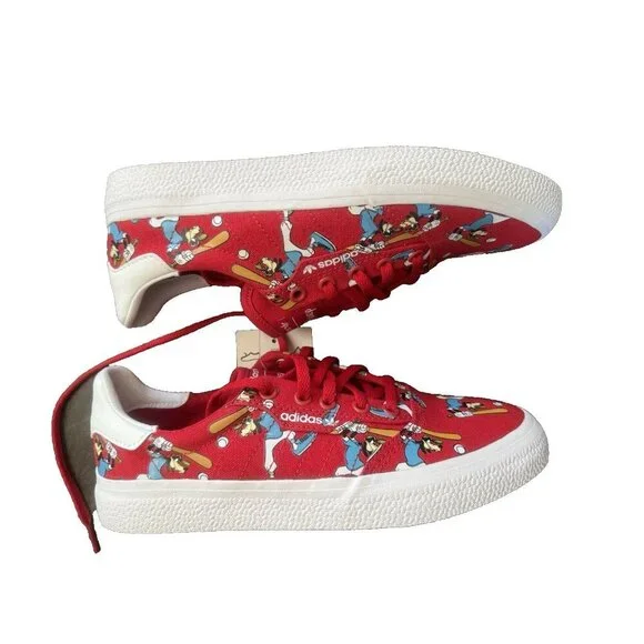 Adidas Originals 3MC C X Disney Sport Goofy adult Unisex Shoes Red NEW US 6 - Picture 5 of 13